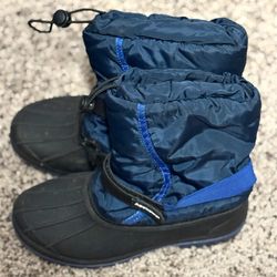 🌨️ Waterproof Boys/Girls Snow & Rain Boots, Little/Big Kid, Fleece (new)