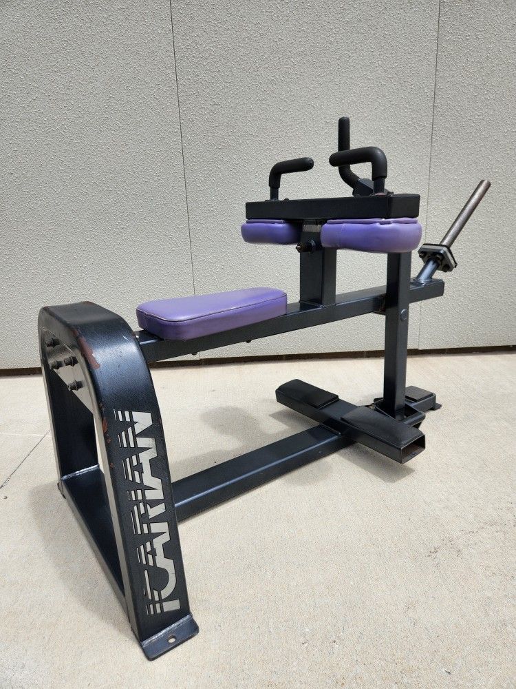 Precor Icarian Plate Loaded Seated Calf Raise Machine
