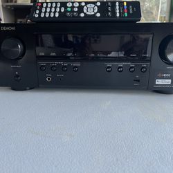 Denon AVR-S760H 7.2 Channel 8K AV Receiver – $300