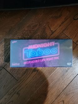 Midnight Taboo Hasbro Game