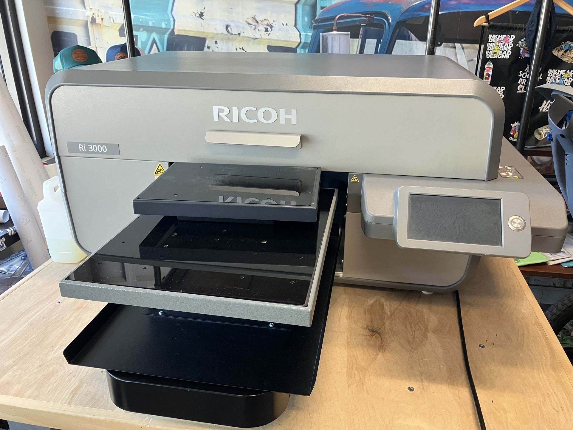Ricoh Ri3000 Lightly Used Direct To Garment Printer