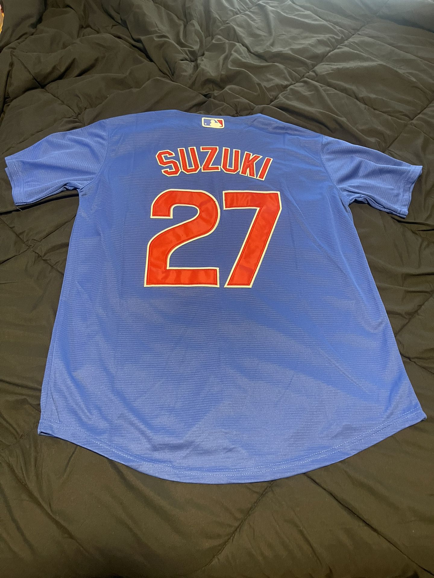 Blue Chicago Cubs Suzuki Jersey Size S M XXL XXXL for Sale in