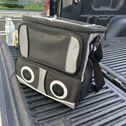 Carry On Cooler With Speakers