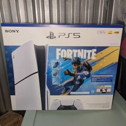 Sony PlayStation 5 Slim Fortnite Flowering Chaos Bundle 1TB Console - PS5 New 