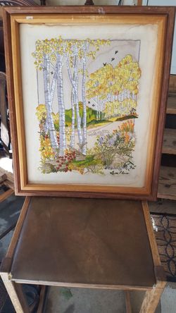 its stiched art work