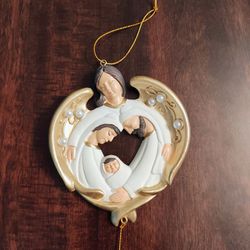 Holy Family Nativity Christmas Ornament