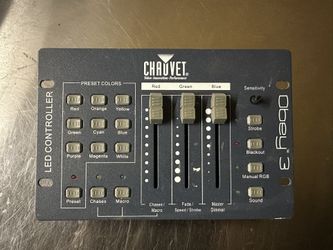 Chauvet DJ Obey 3 3-channel DMX Lighting Controller