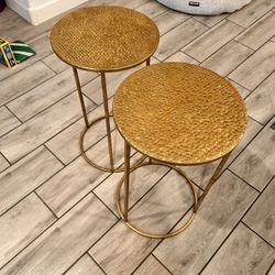 Set Of Two End Tables