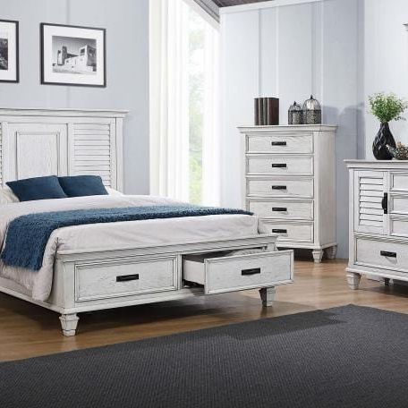 Franco Storage Bedroom Set Queen or King Bed Dresser Nightstand and Mirror WİTH İNTEREST FREE PAYMENT OPTİONS 