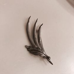 Vintage CC Pin brooch sterling silver