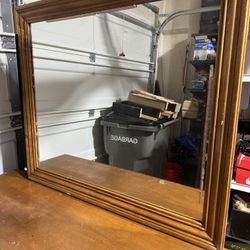 Vintage Dresser & Mirror