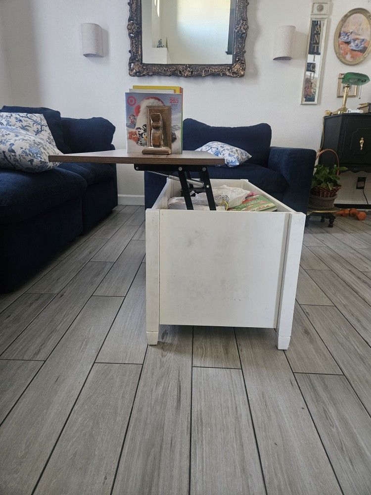 Coffee Table With Lift For Storage 