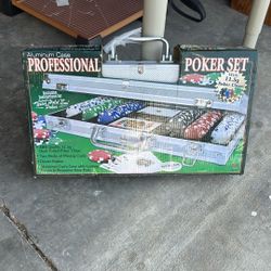 Professional Poker Set