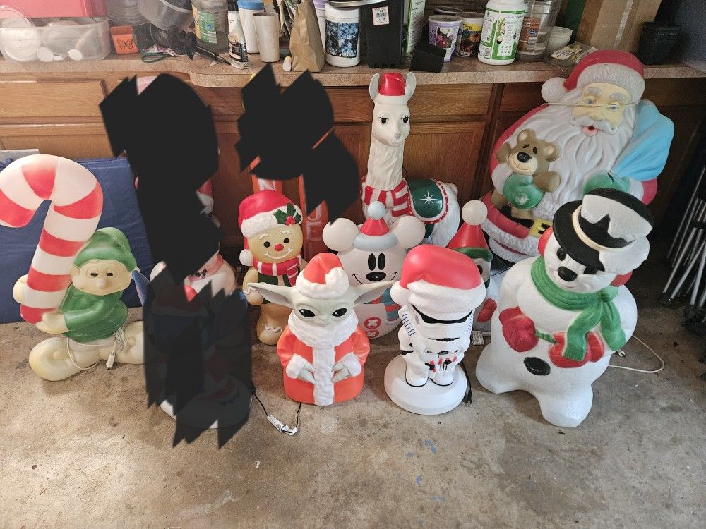 Blowmolds  Christmas Blowmolds 