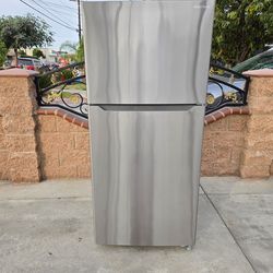 🔴3MONTHS WARRANTY 30X30X66 INSIGNIA FRIDGE 18CUFT SILVER