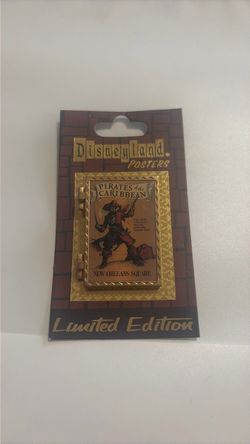 Pirates of the Caribbean is a Limited Edition (LE) 1000 pin