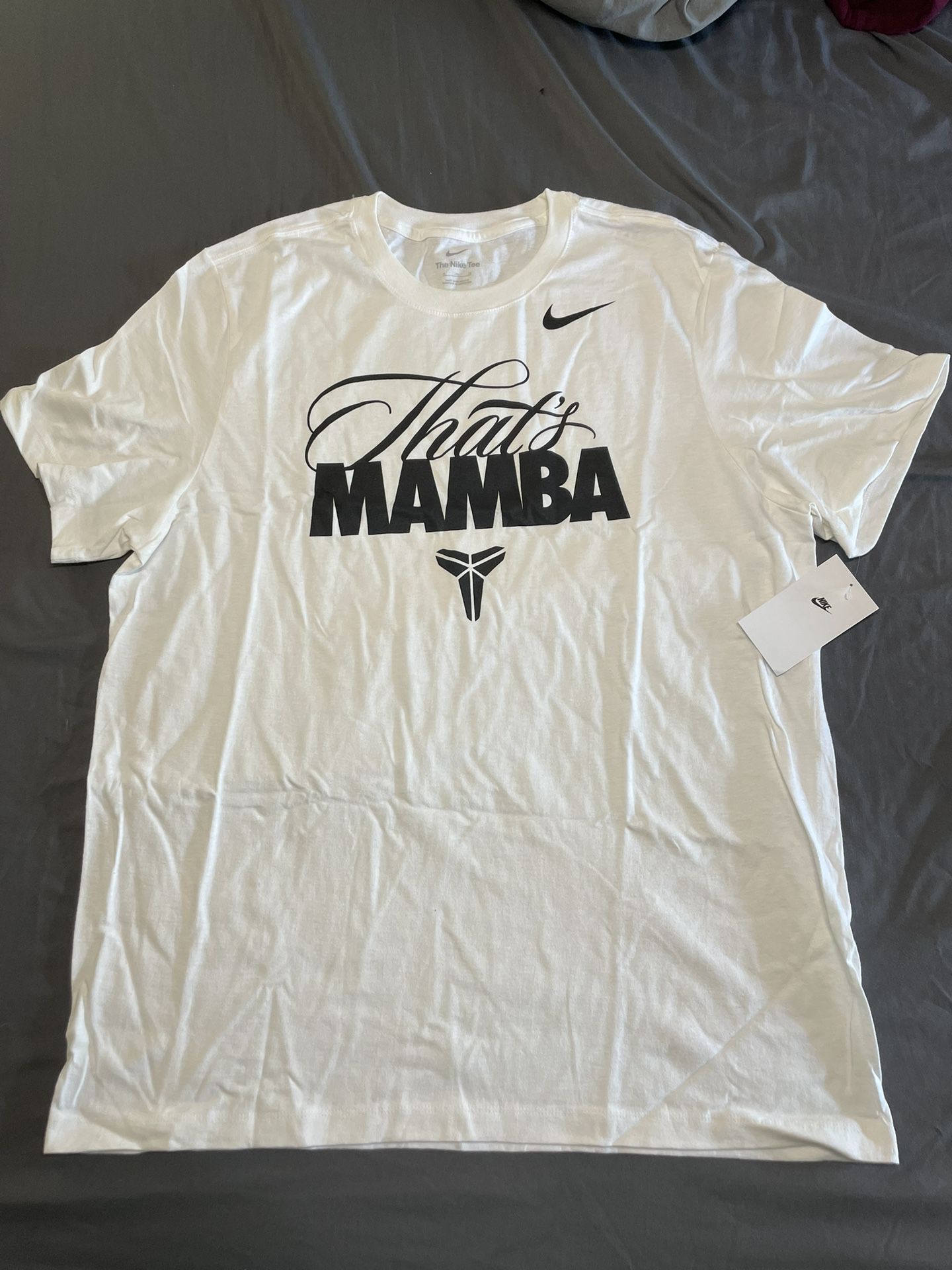 Kobe That’s mamba White T Size XL