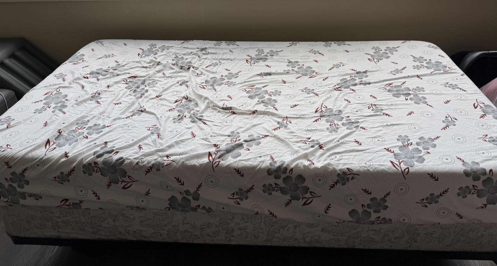 Twin Mattress And Bedframe 