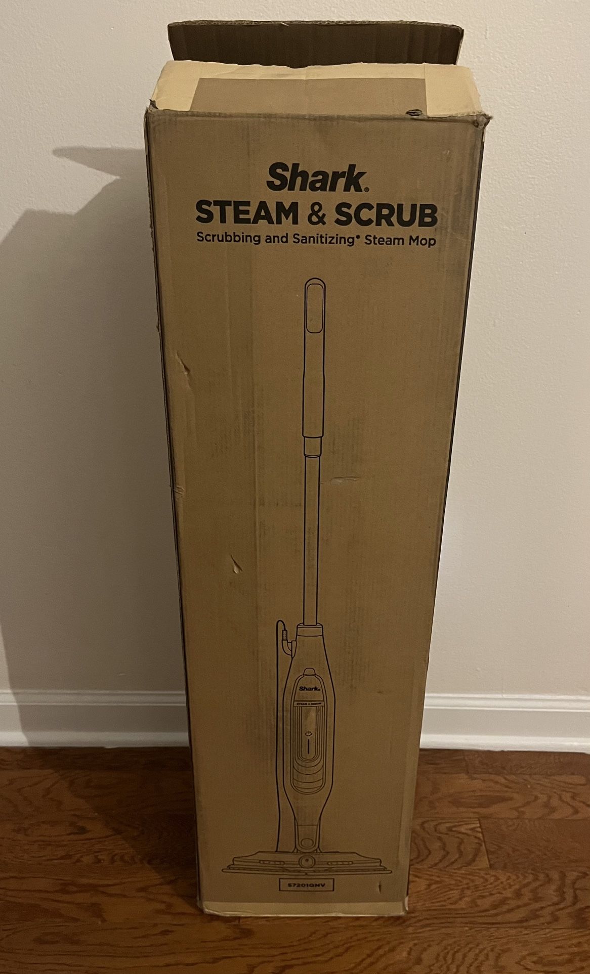 NEW Open Box Shark S7201 Steam & Scrub Mop