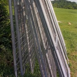 Welded Wire Outside Kennels 