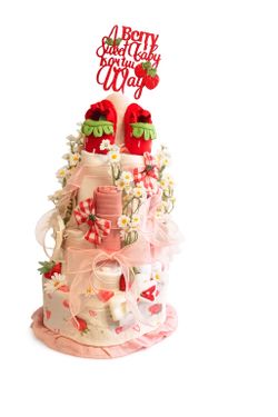 Baby shower custom cake