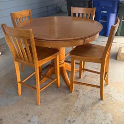 High Top Regular Table And Poker Table Combo 