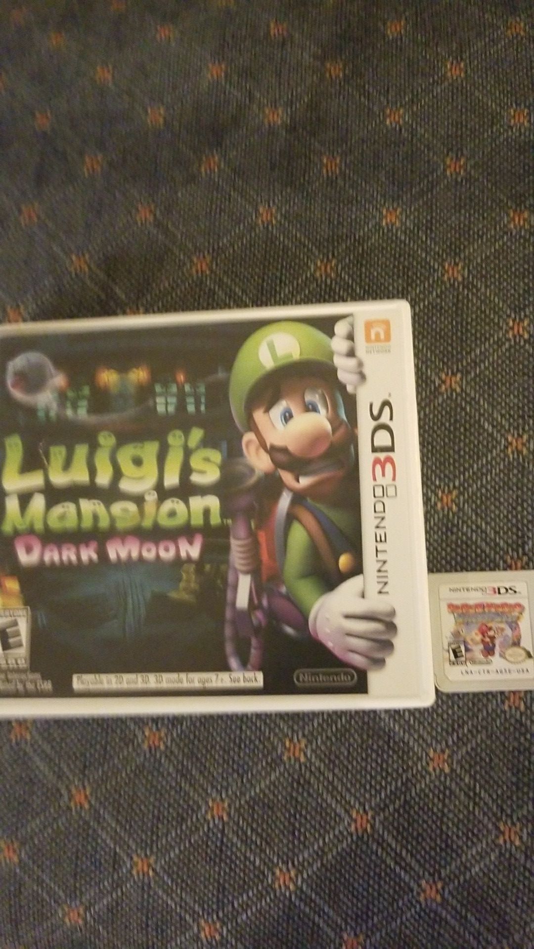 NINTENDO 3DS games. "Luigis mansion dark moon" and "paper mario sticker star"$40 each or best offer