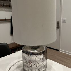 Medium Silver Lamp