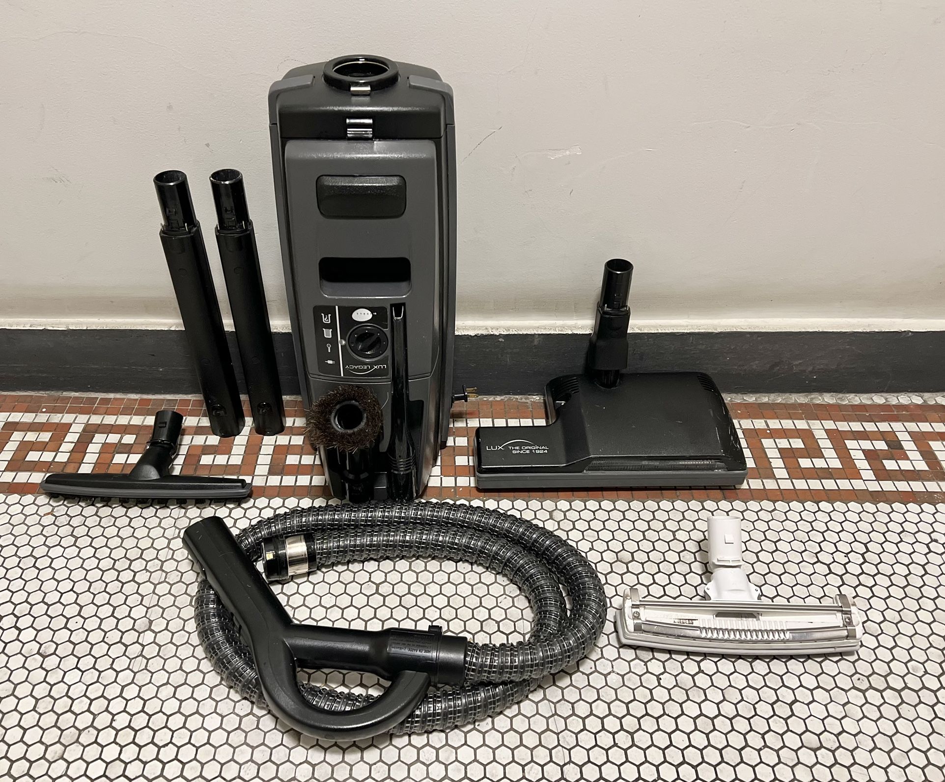 Aerus Lux Legacy C153C Canister Vacuum Cleaner + Sidekick II Mini Powerhead - Barely Used