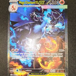 Pokemon Mega Charizard X Ex #125