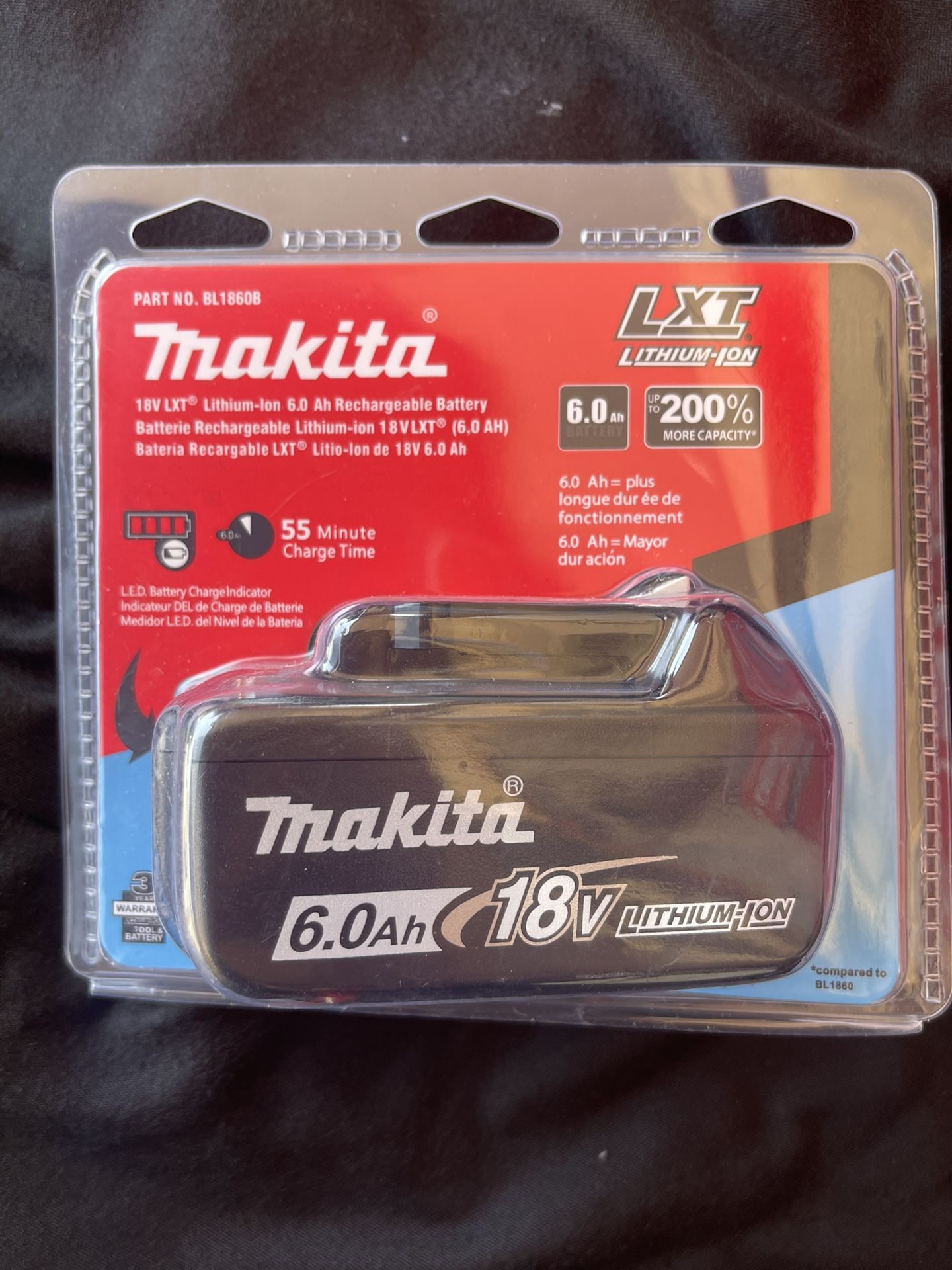 Brand New Makita 18v 6.0 Battery-$79 Firm On Price