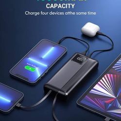 new 40000mAh Power Bank Support PD 30W and QC4.0