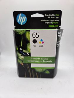 HP 65 INK, BLACK & COLOR