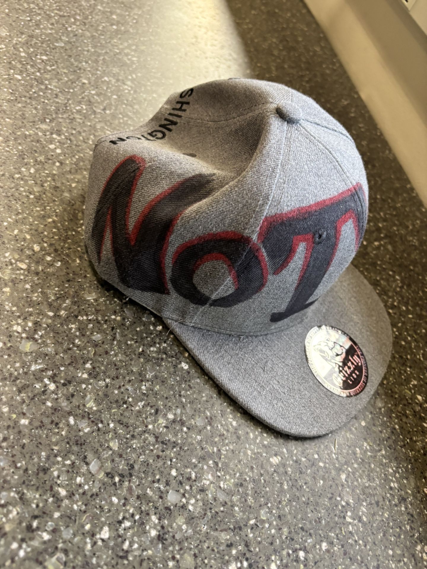 not Me WASHINGTON Baseball snapback.