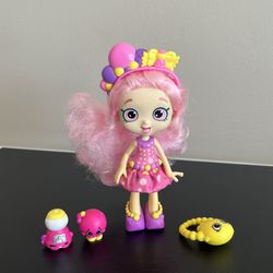Shopkins Shoppies Bubbleisha Doll 2015 With Accessories