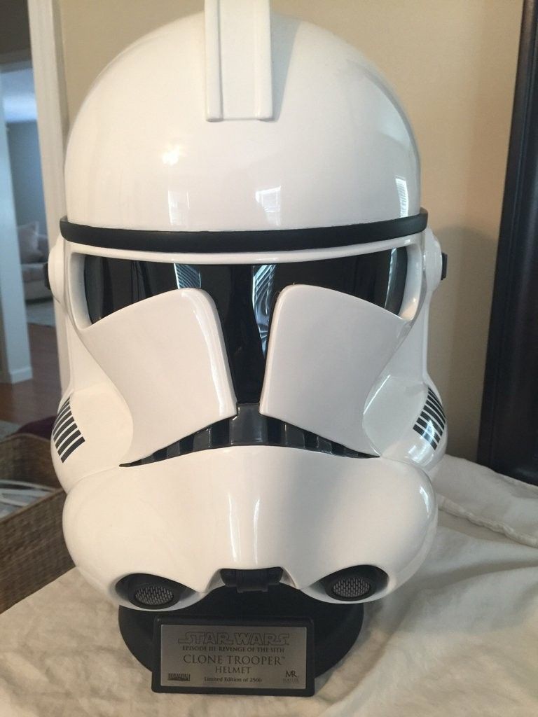 Master Replicas Clone Trooper Helmet Star Wars