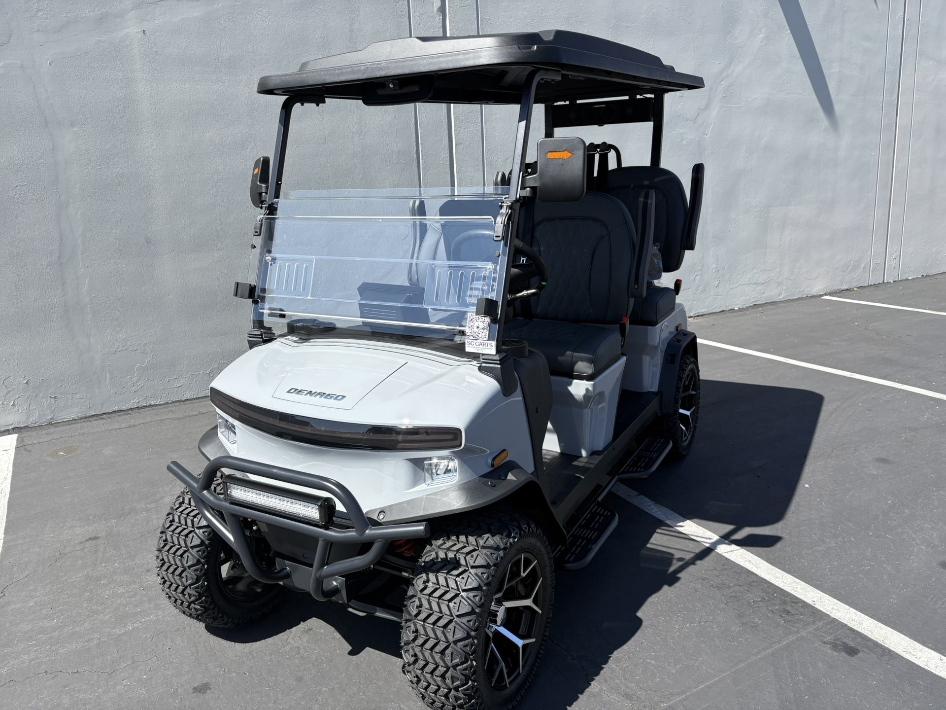 2025 Denago Rover XL 4-Passenger Lifted 48-Volt Lithium Golf Cart