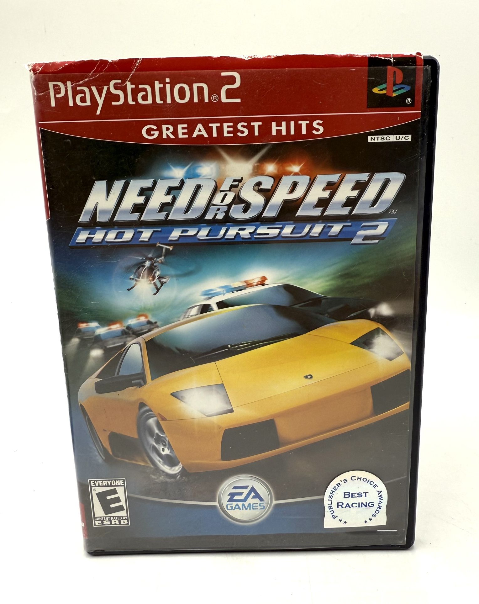 Need for Speed Hot Pursuit 2 Greatest Hits Playstation 2 PS2 CIB Complete Tested