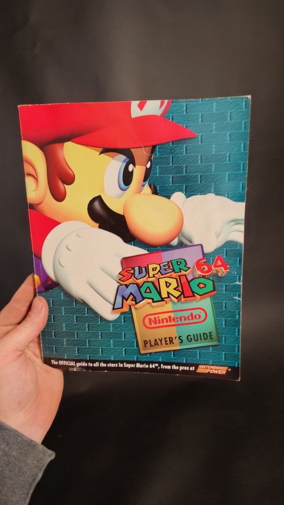 Super Mario 64 Official Nintendo Player’s Guide for N64 - $25