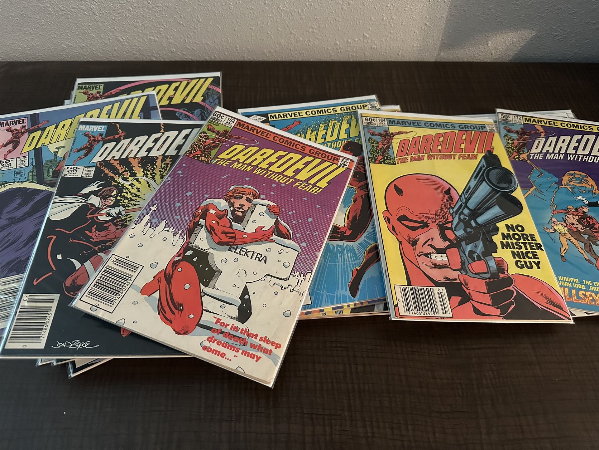 Marvel Comics Daredevil Lot Of 36 Elektra Born Again