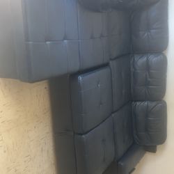 Nice Blue Sectional Couch 