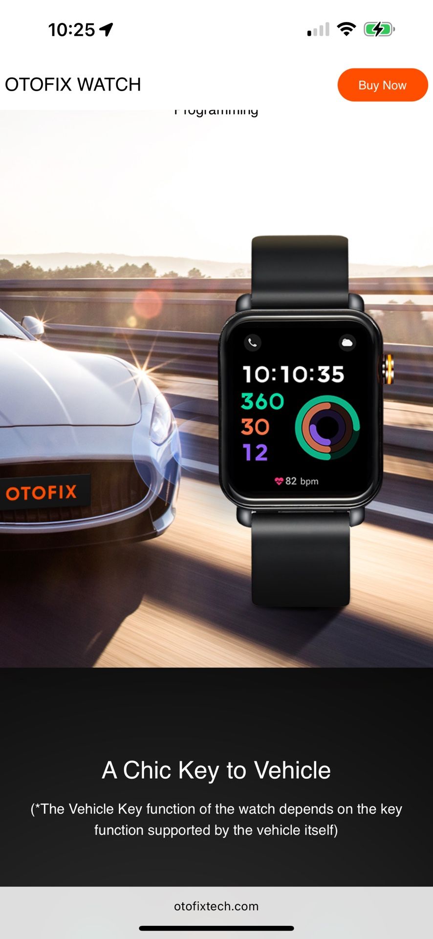 Ottofix Smart Watch And Vehicle Smart Key