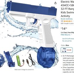 Electric Water Gun Toy AutomaticÂ