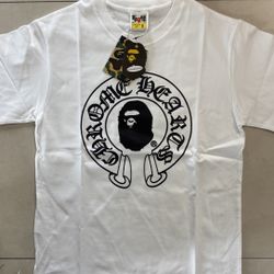 chrome hearts x bape tee 