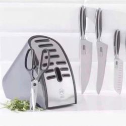 Set De Cuchillos Y Base No Incluye Tijera 