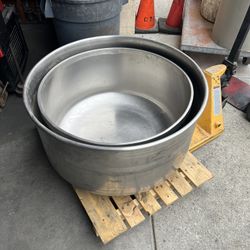 Stainless Steel Bowls Large