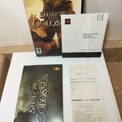Shadow of the Colossus (PS2) - MINT Disc - Original 2006 Receipt Included