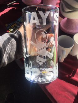 Glass mugs