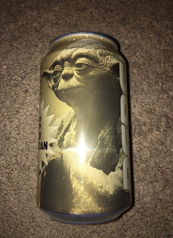 Star Wars Limited edition gold yoda can