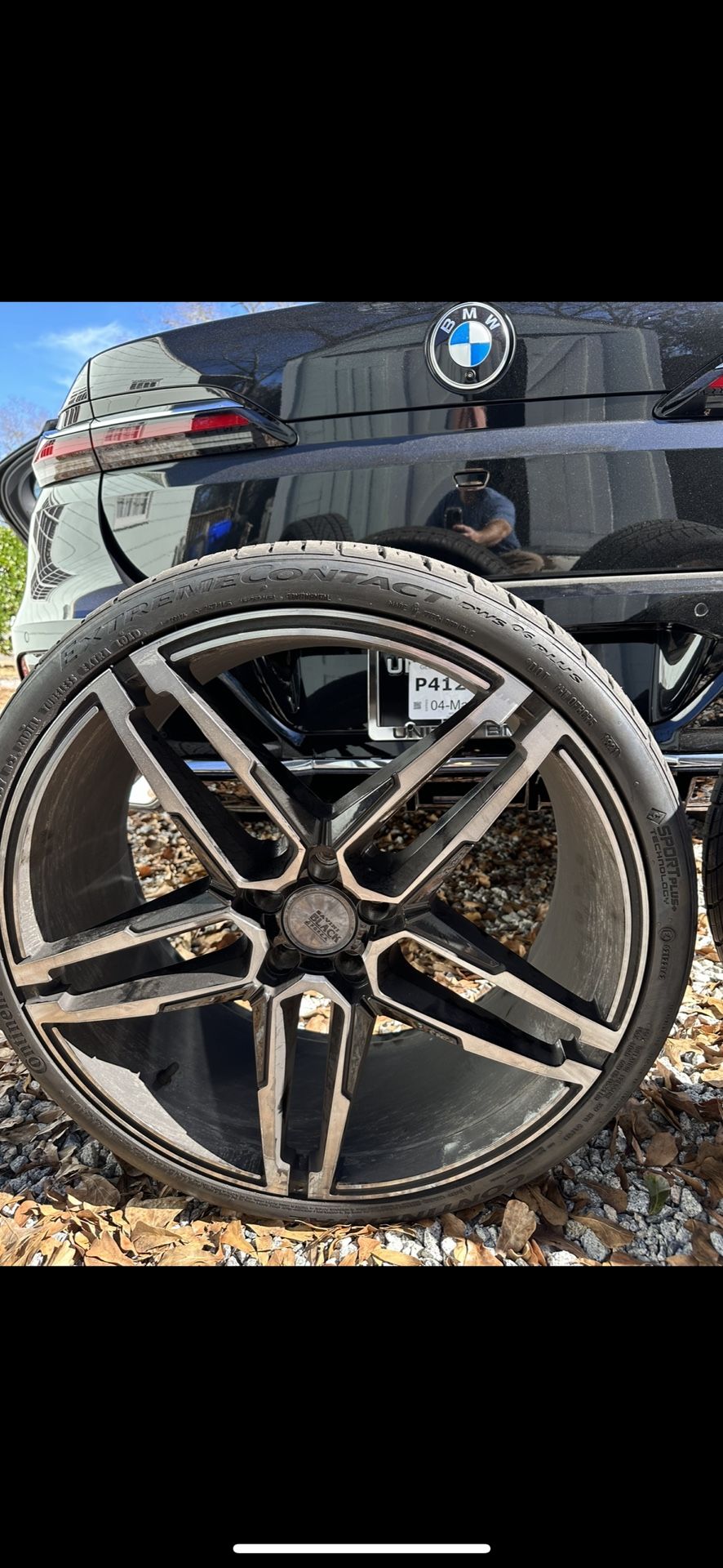 BMW Low Profile 95 Pct Racing Tires And Custom RIMS 